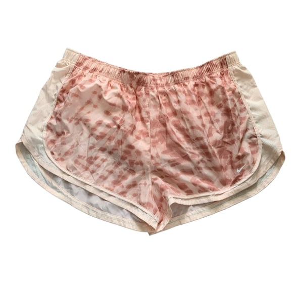 Nike Running Shorts Print Dri-FIT Athletic Gym Active Pink Tie Dye Women's 3X - Picture 1 of 1